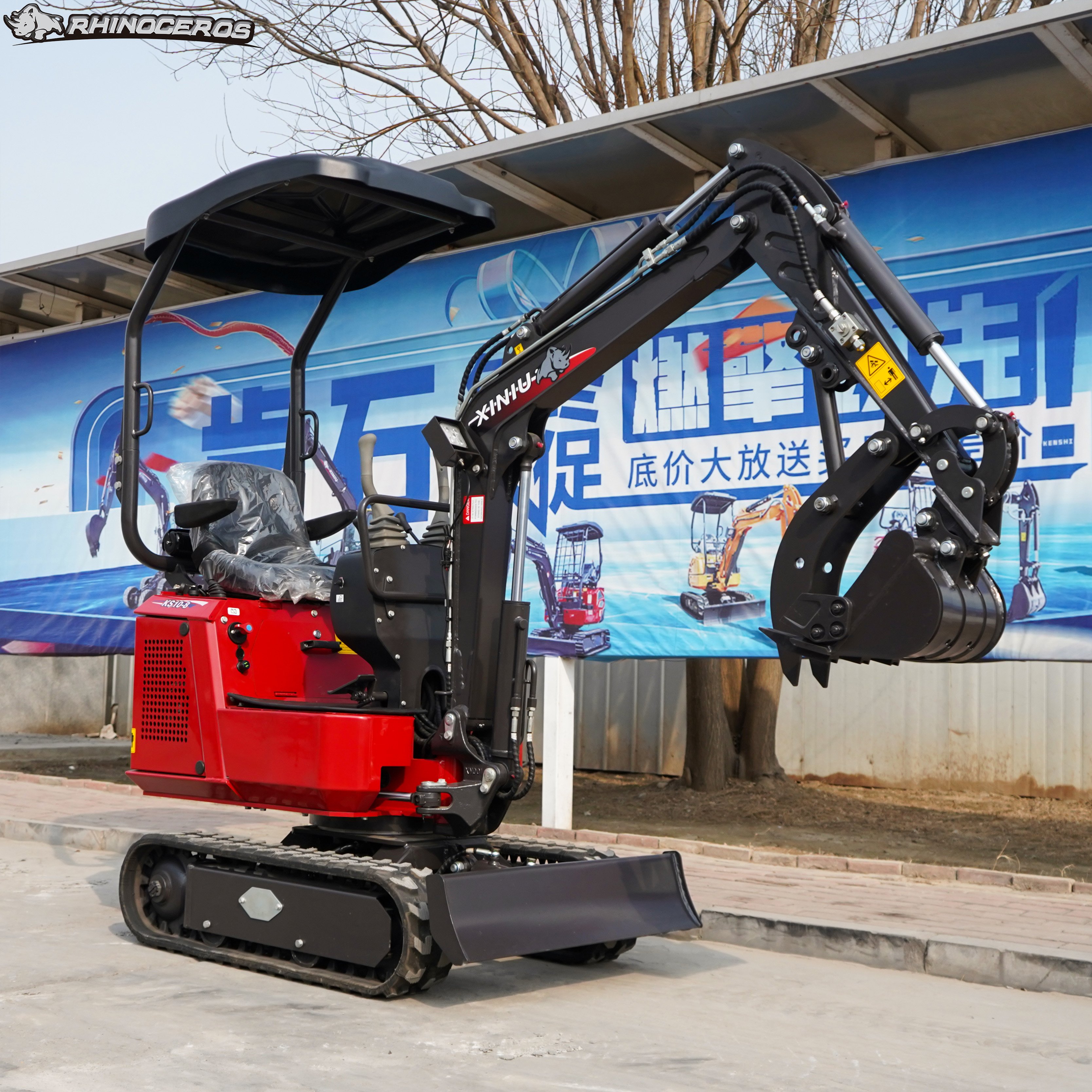 Rhinoceros MY10-8 Digger Digger Mini Excavadora Bagger Mini Bagger Bagger machine