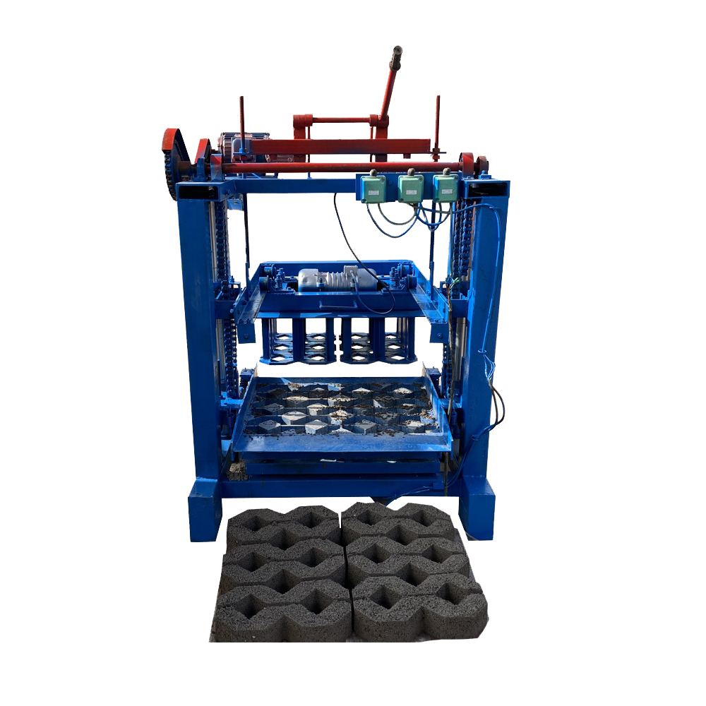 Widely Used QTJ4-35A brick making machinery concrete block machine manual mud brick making machine