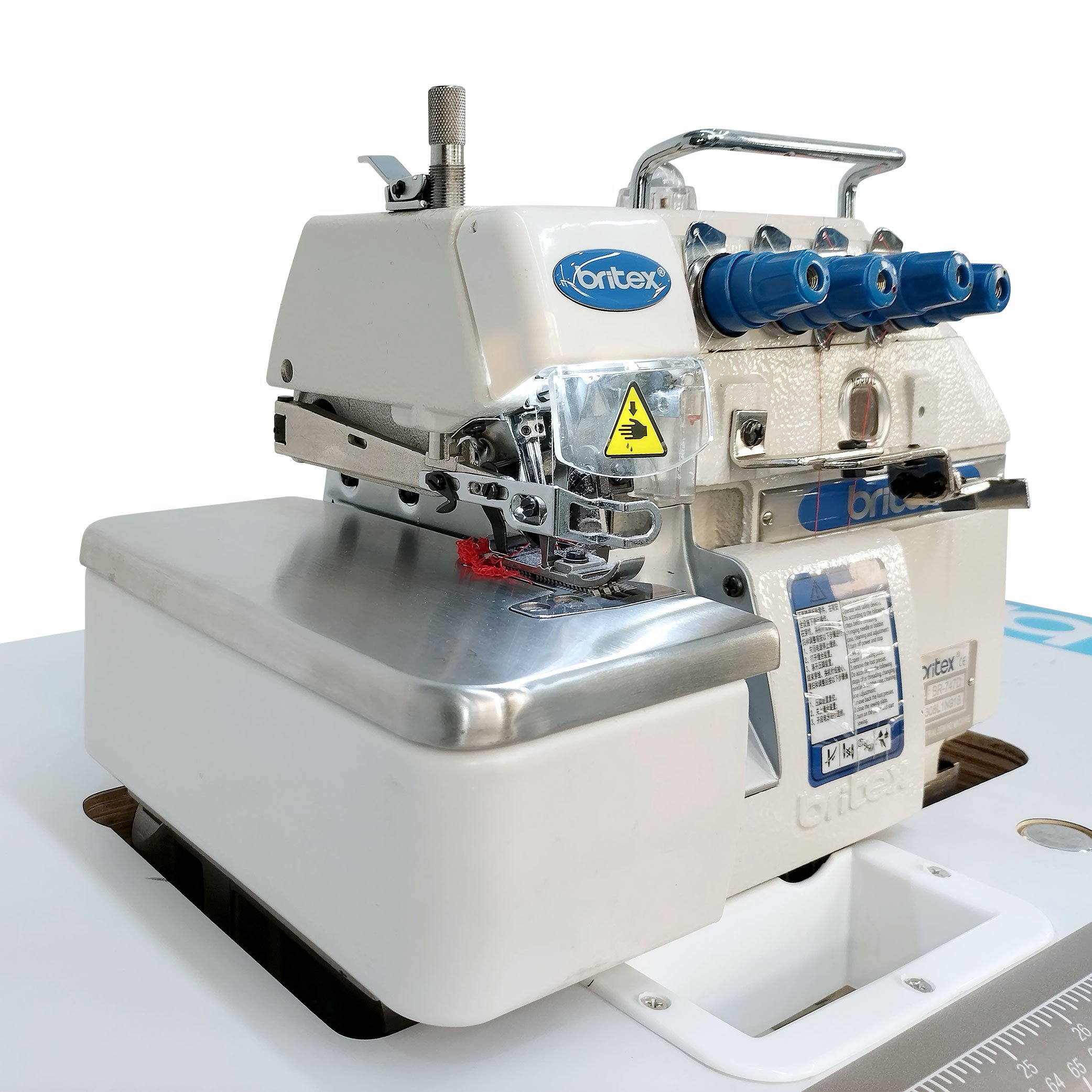 Hot Selling Britex 747 high Speed Four 4 Thread overlocker Industrial Overlock Sewing Machine
