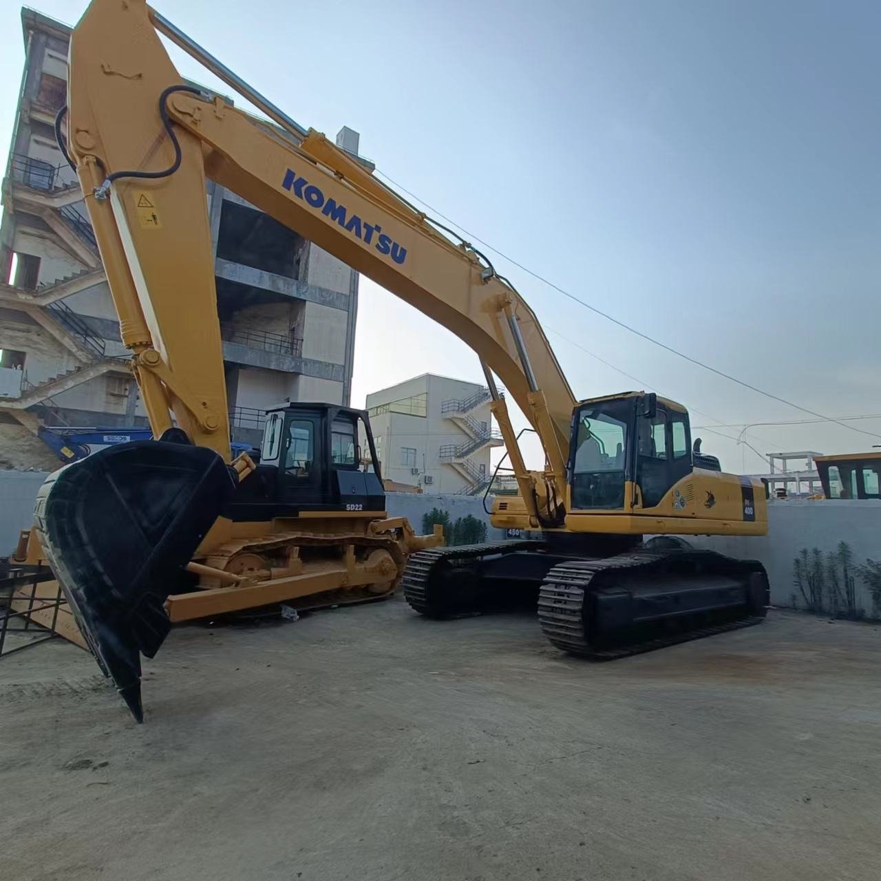 used komatsu pc400-8 PC220 PC300 PC200 PC360 PC450 construction machinery excavators for sale