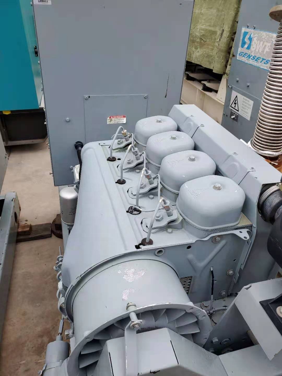 Used air-cooled diesel generator set with F3L912 F4L912 deutz engine