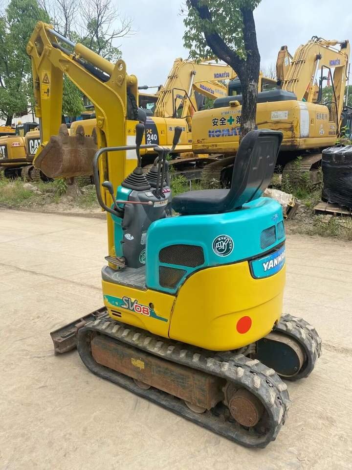 mini excavator Used YANMAR SV08-1A small digger excavator