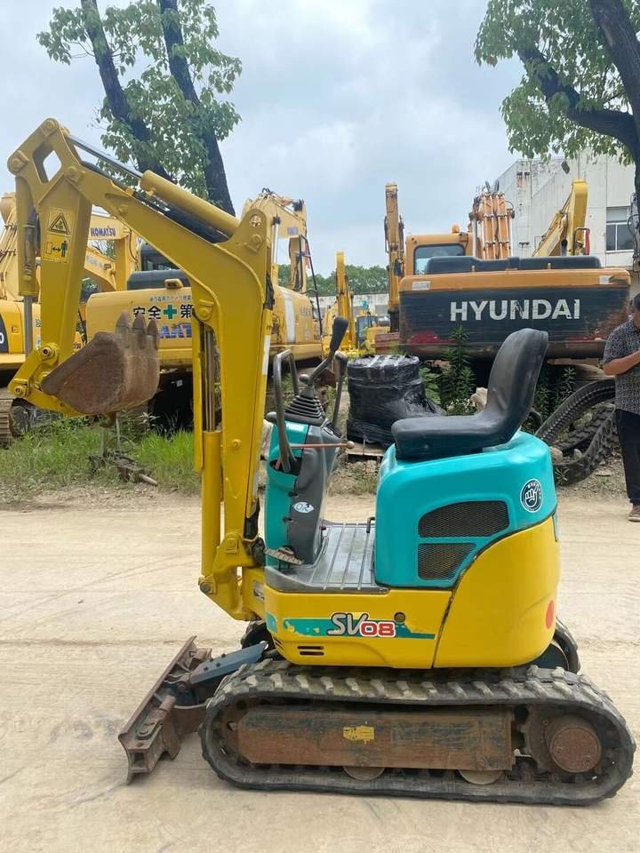 mini excavator Used YANMAR SV08-1A small digger excavator