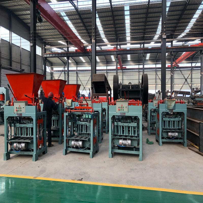 Hot selling QMJ4-30 manual moulding solid used block mobil concrete hollow maker mini block making machine for sale