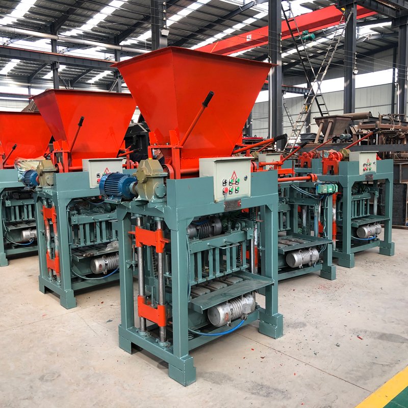 Hot selling QMJ4-30 manual moulding solid used block mobil concrete hollow maker mini block making machine for sale
