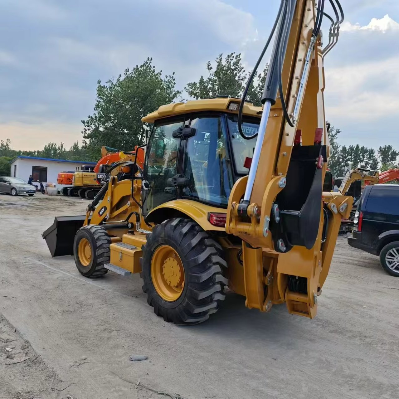 Fast-selling Original Low price used machinery CAT 420F backhoe loader used Cat machinery in good condition for sale