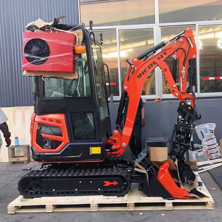 Mini Excavator 3.5 Ton EPA small Kubota Engine excavator 1 Ton 2 ton Digger Machine Farm Mini Excavator price