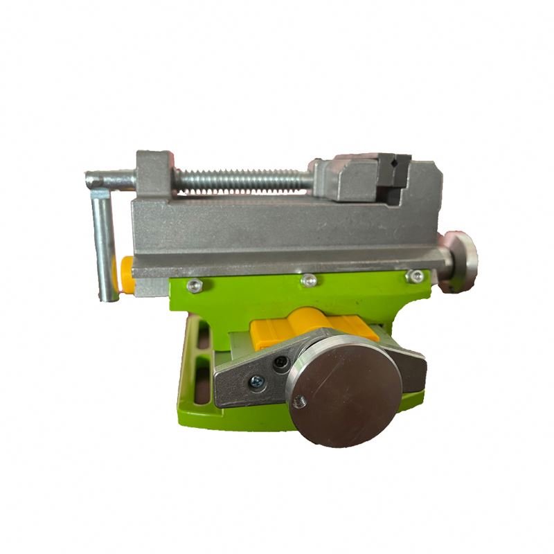 Precision Heavy Duty Cross-nose Pliers Bench Drilling Machine Cross Slide Vise Vice Table Compound Worktable Bracket for Milling
