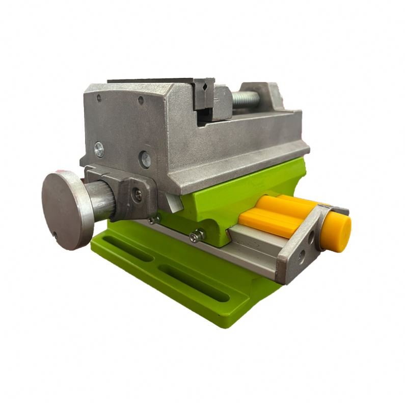 Precision Heavy Duty Cross-nose Pliers Bench Drilling Machine Cross Slide Vise Vice Table Compound Worktable Bracket for Milling