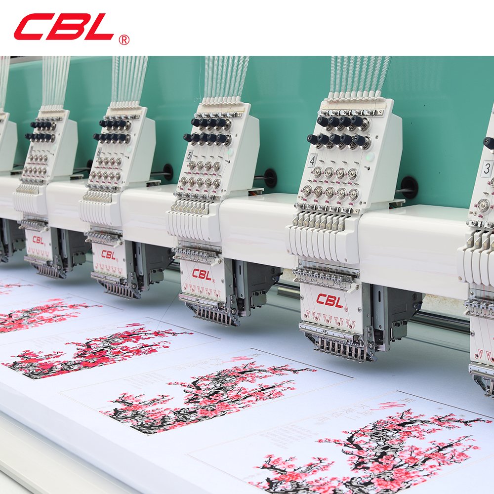 CBL topper one head heavy duty embroidery machine
