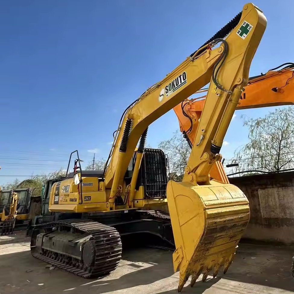 Used Komatsu PC300-7 Excavator Machine 100% Painted Japan Stock Construction Equipment Komatsu PC300 Used Excavator for Sale
