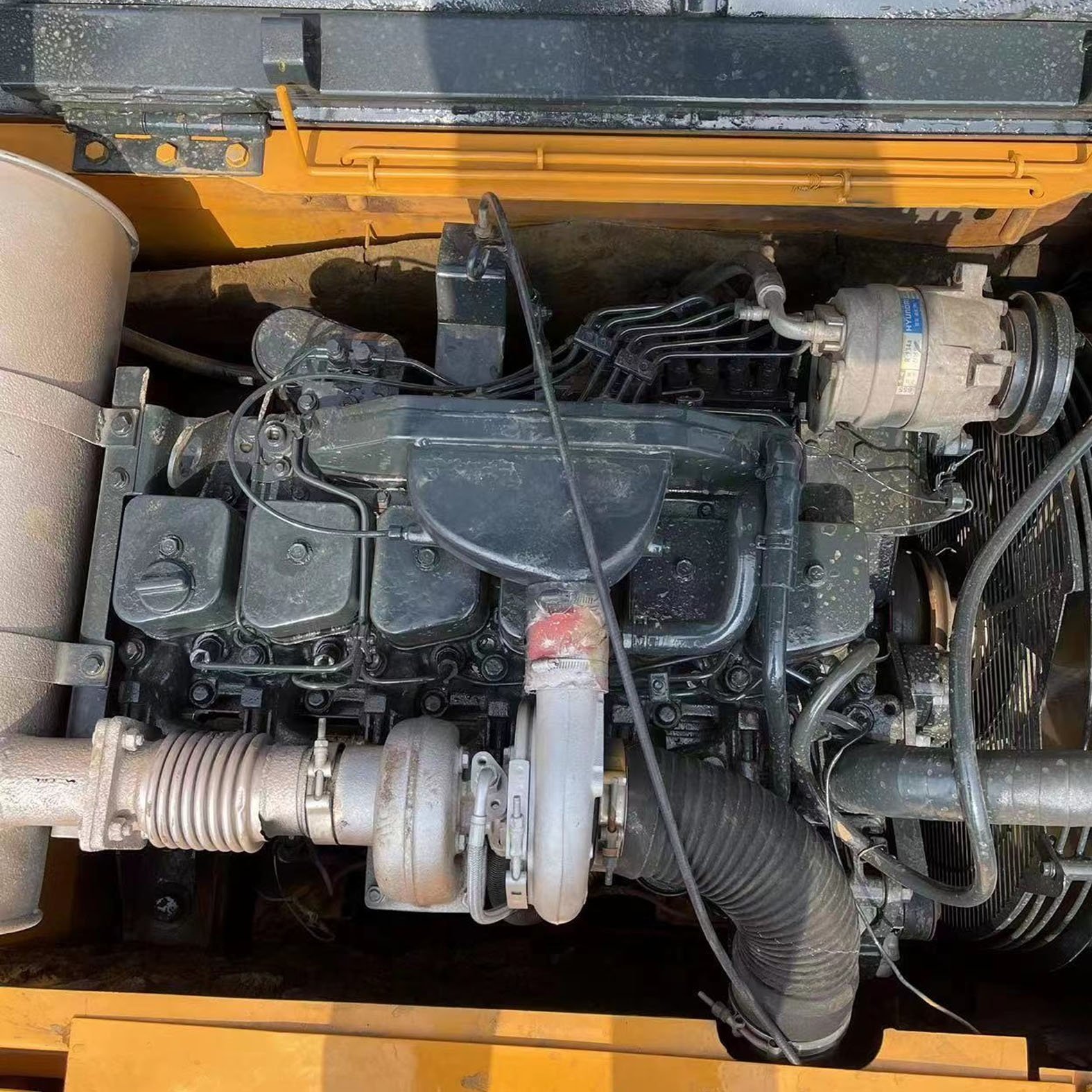In Stock Second Hand Hyundai 210W-7 210W-9 Wheel Excavator In Low Price Second Hand Hyundai 210W-9 210W-7 Excavator