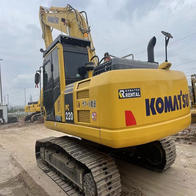 Japan Used komatsu pc220 second-hand 22 ton Komatsu PC220-8 crawler excavators Machine Equipment for hot sale with EPA
