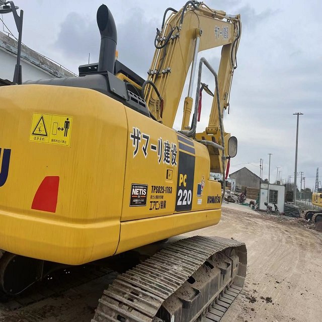Japan Used komatsu pc220 second-hand 22 ton Komatsu PC220-8 crawler excavators Machine Equipment for hot sale with EPA