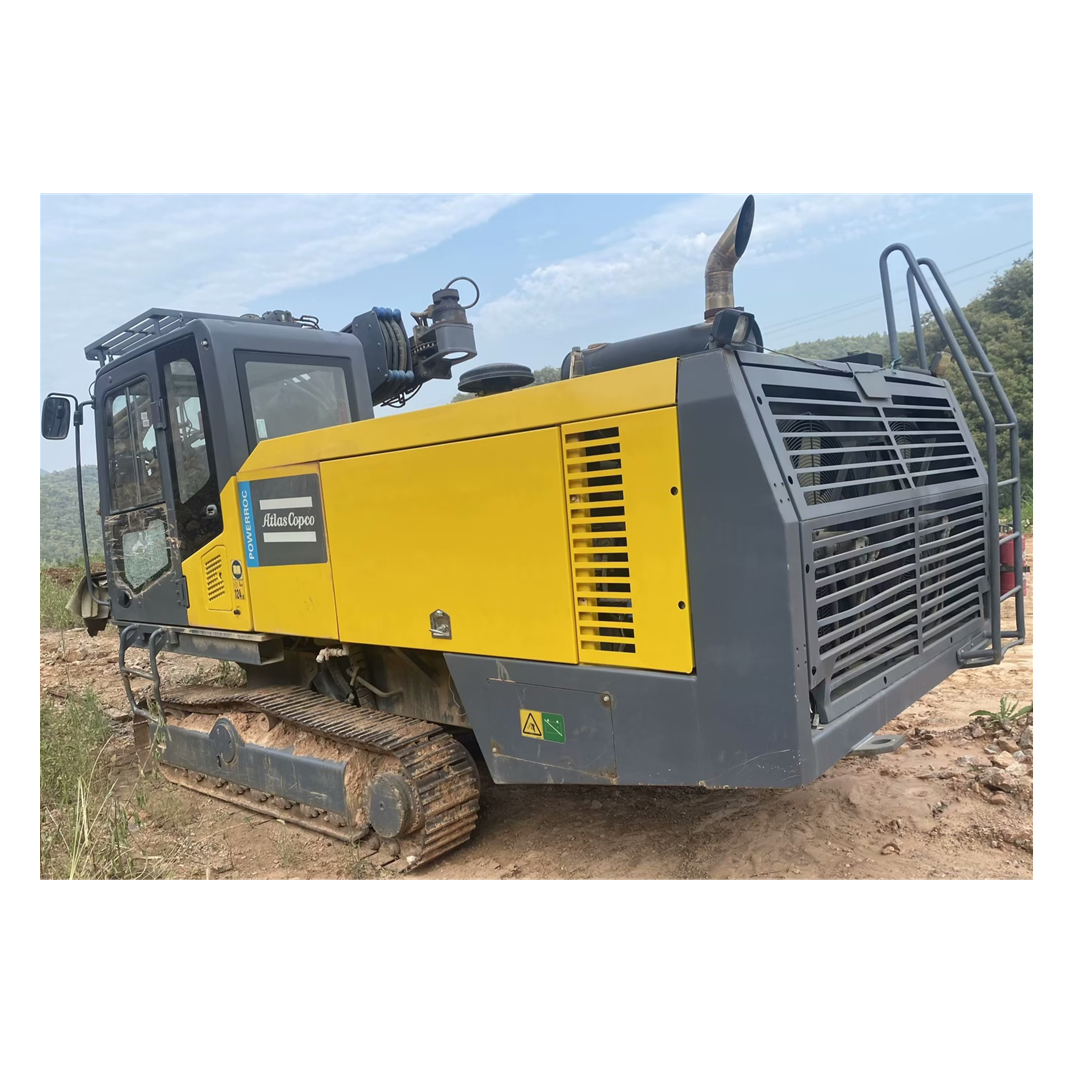Used Atlas Power ROC D45 surface drill rig good quality mining machinery with reliable performance for quarrying in China