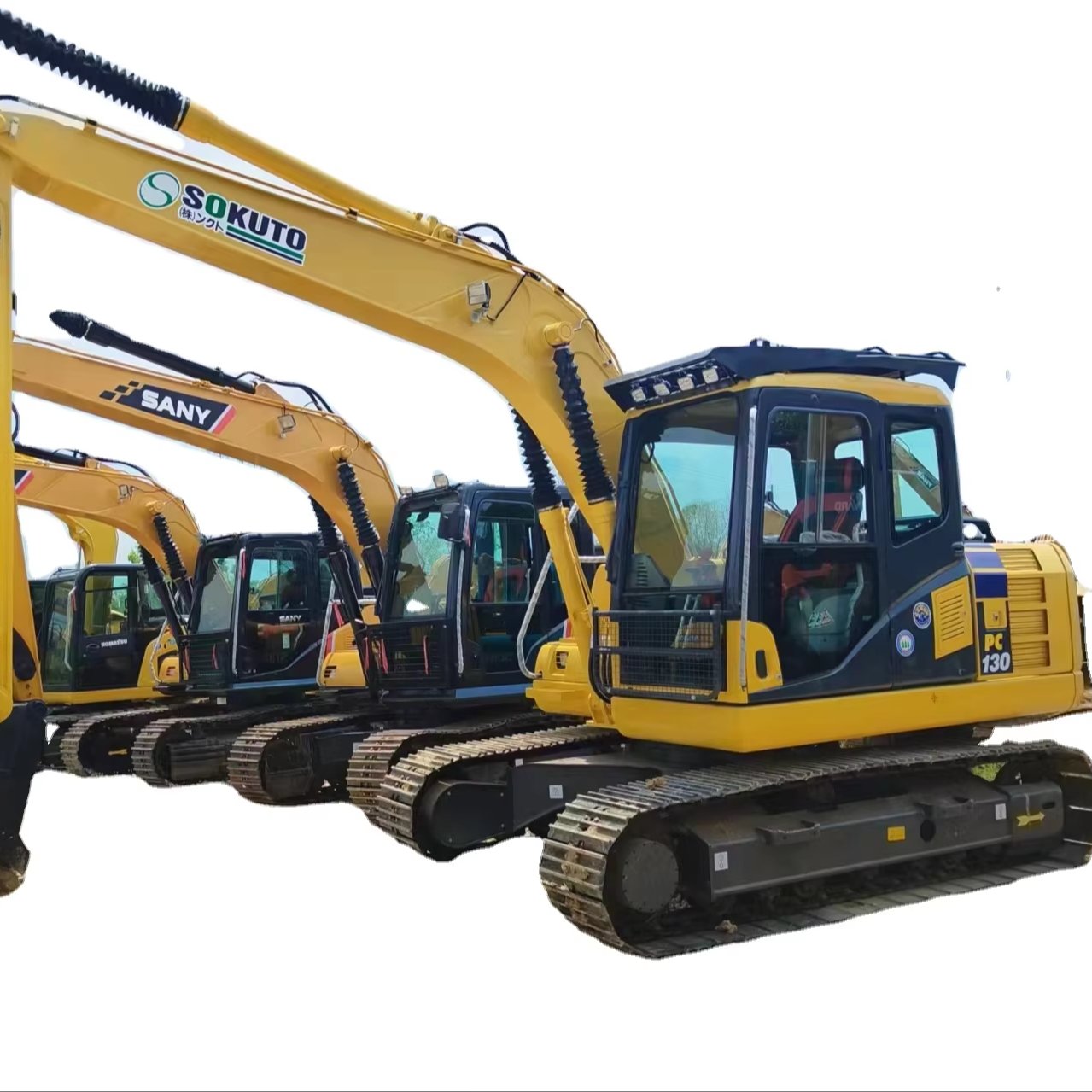 Good quality and low price small machine used mini excavator komatsu pc130-7 for sale PC120 PC130