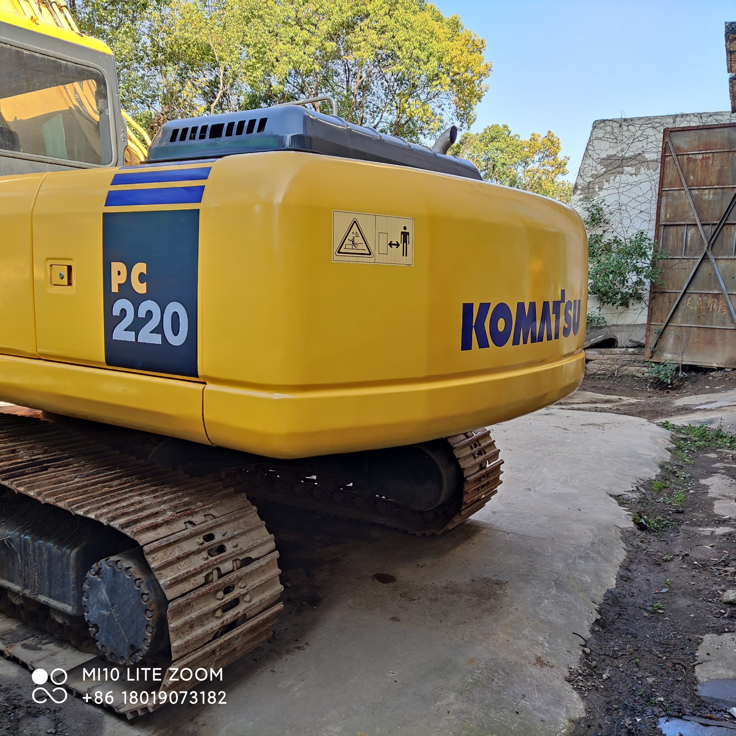 High quality Original japan komatsu excavator PC220-7 Used komatsu excavator