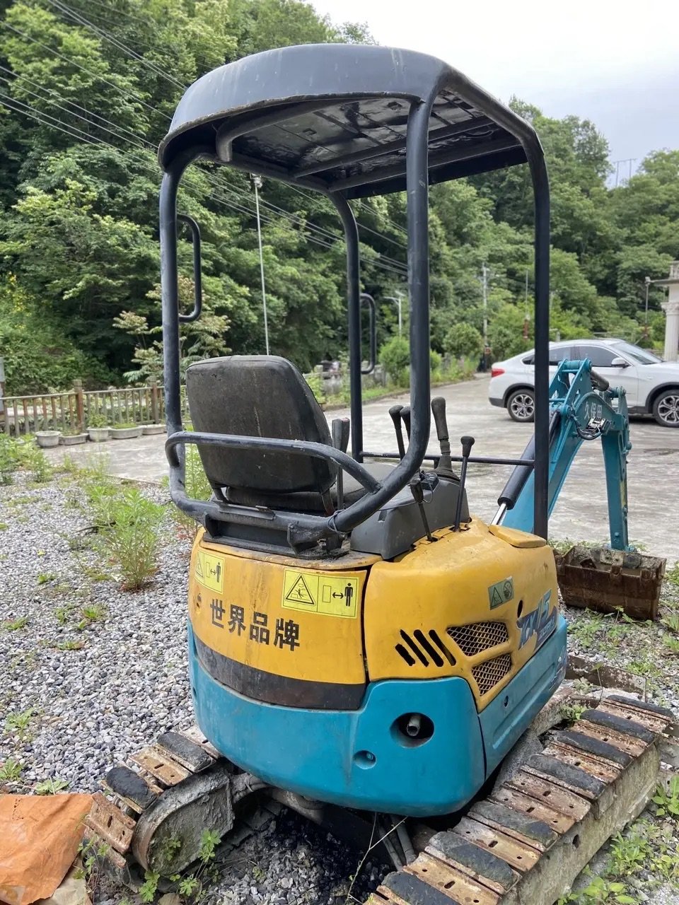 Mini Kubota Engine Excavator 10ton-15ton New Wheel Digger Farm Used 14ton Machine with
