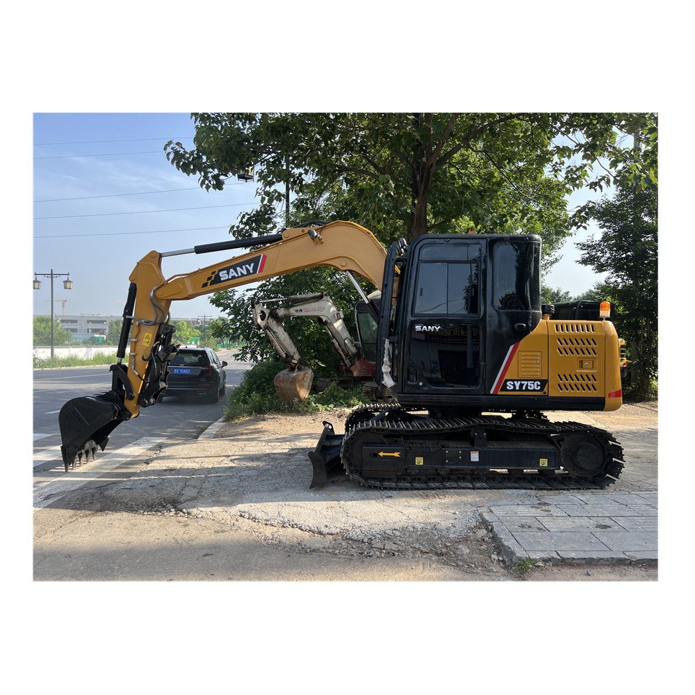 used small crawler excavator used excavator sany 75