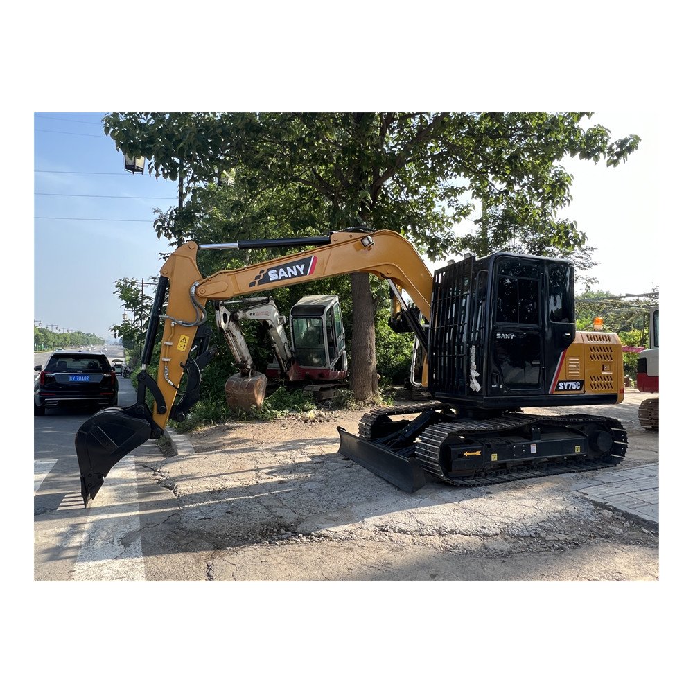 used small crawler excavator used excavator sany 75