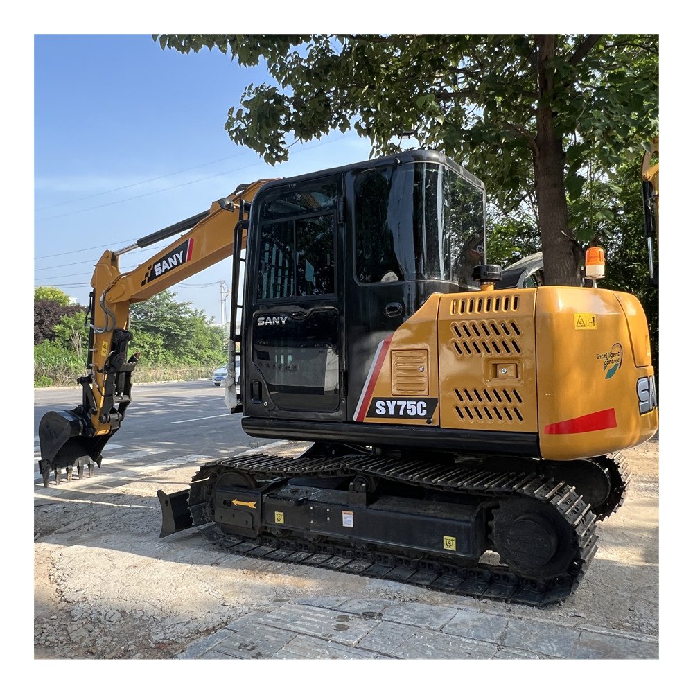 used small crawler excavator used excavator sany 75