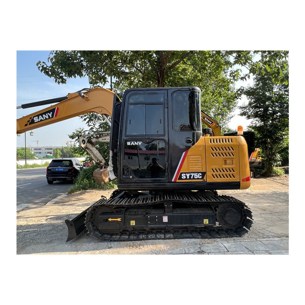 used small crawler excavator used excavator sany 75