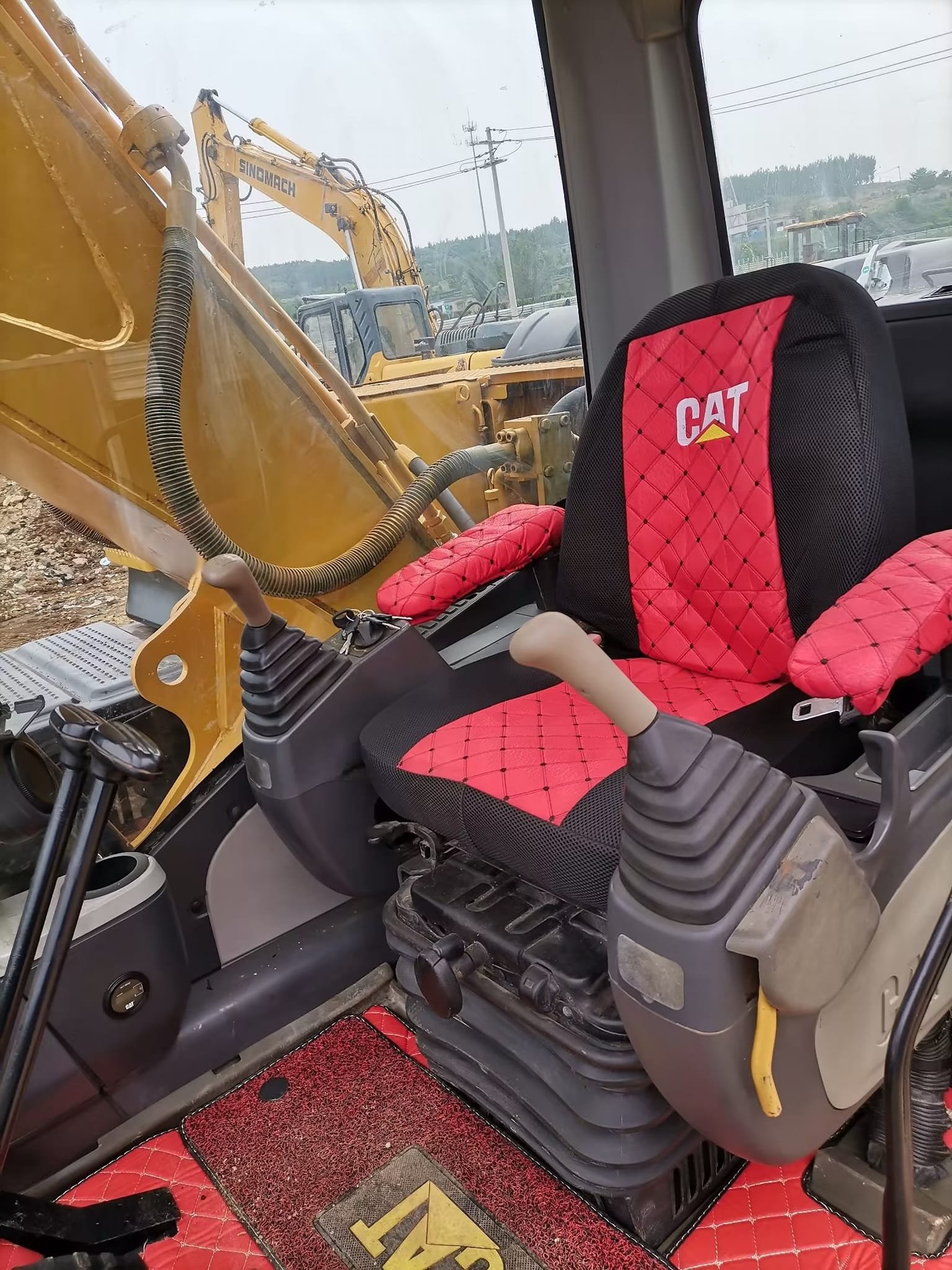 Low price sales CAT 320D 20 ton Caterpillar Heavy duty Hydraulic used digger machine