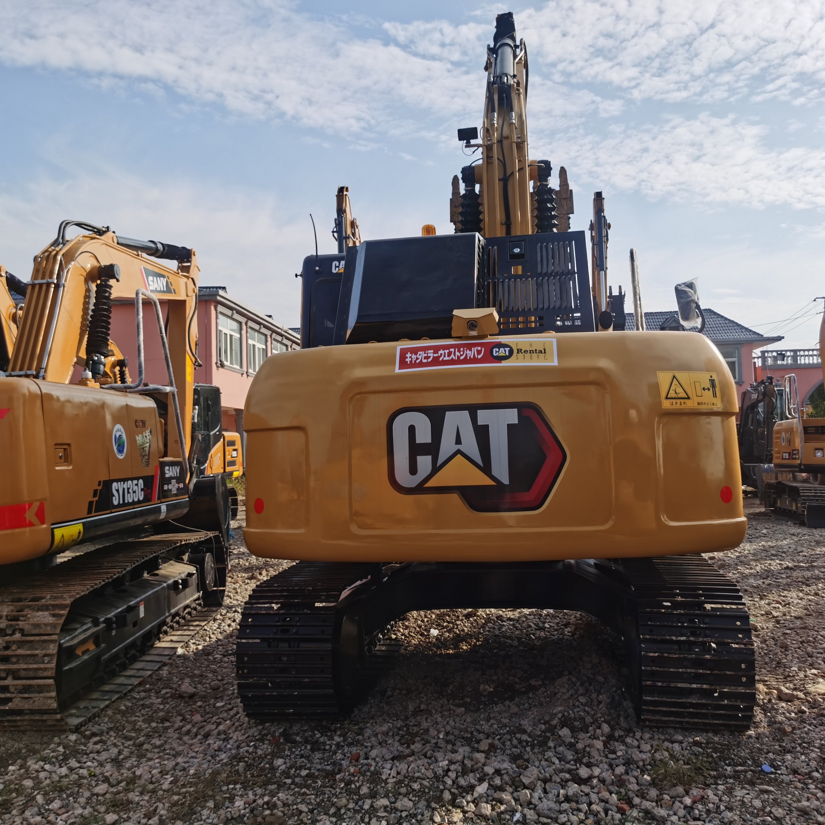 Hot Sale Used Cat 313D2 Excavator 13 TON Japan Original Building Construction Machine FOR SALE
