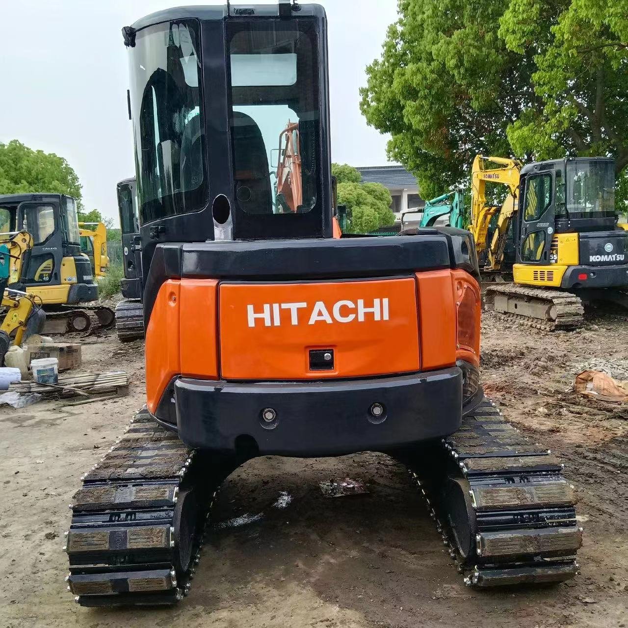 High Quality Used Hitachi Zx50u 5ton Excavator Machine for Sale 5 Ton Hitachi 50 Excavator Original Condition
