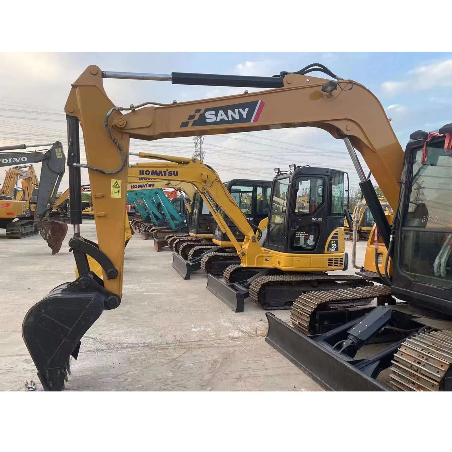 Original China fashionable good condition SANY 75C used excavator with cheaper price second hand SANY 75C excavator
