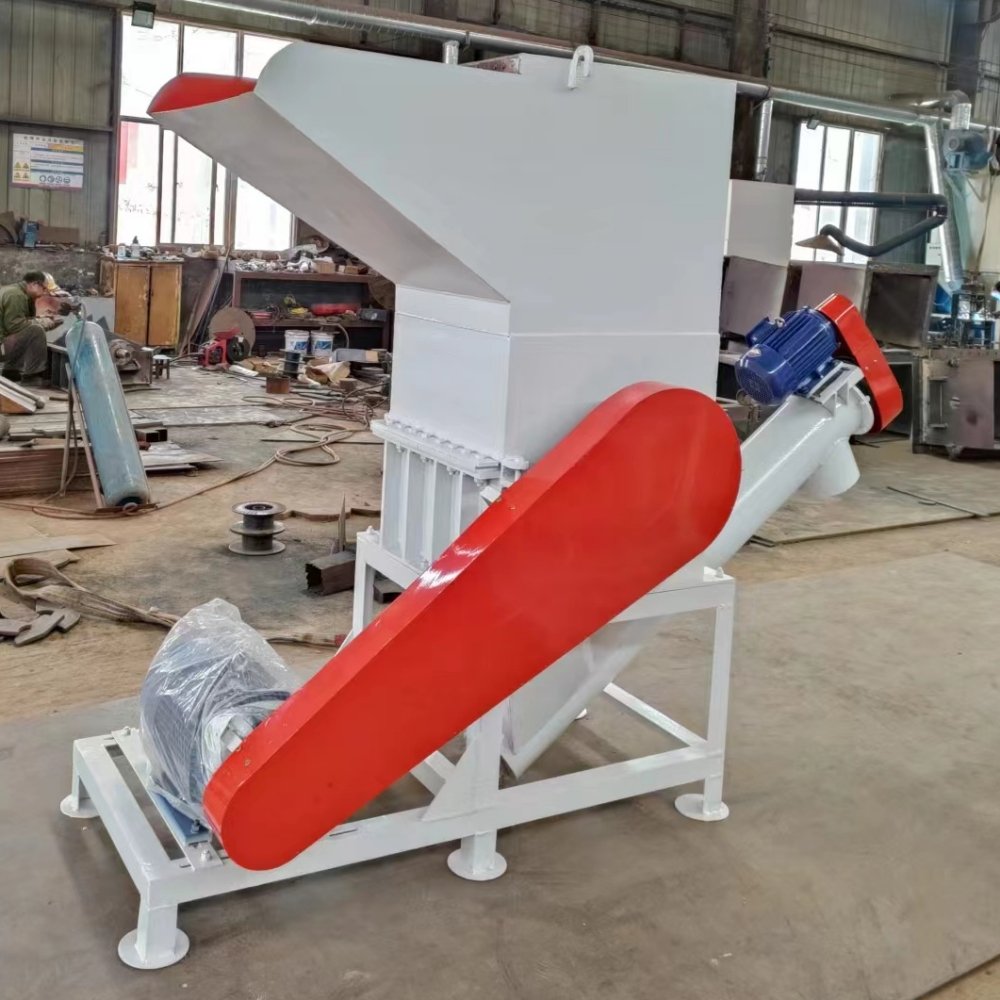 pe pp pvc pet waste crushing machine plastic industrial shredder 15 hp claw type plastic recycling machine