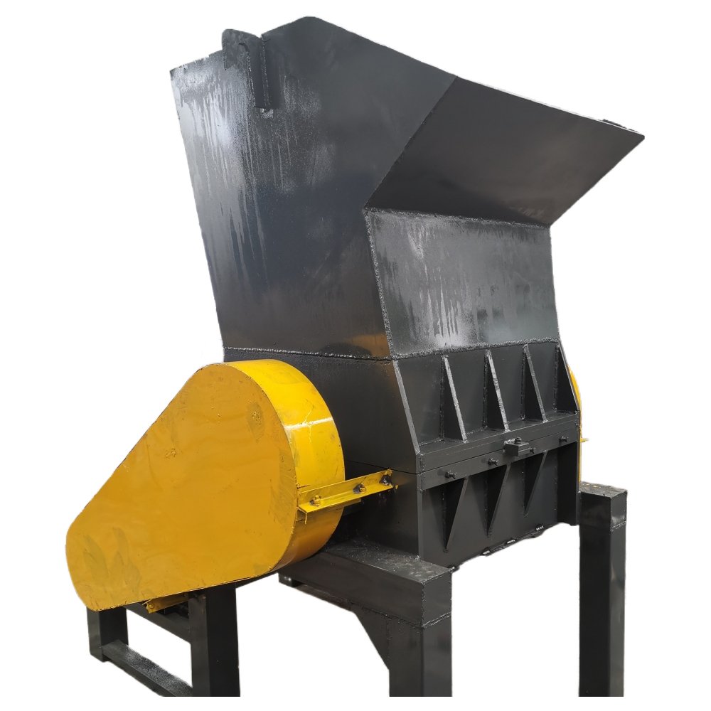 pe pp pvc pet waste crushing machine plastic industrial shredder 15 hp claw type plastic recycling machine
