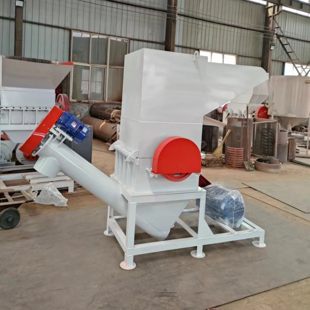 pe pp pvc pet waste crushing machine plastic industrial shredder 15 hp claw type plastic recycling machine