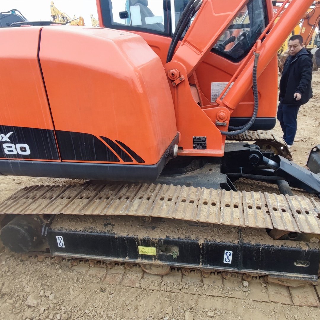 Hot Sale Doosan DX80 8TON South Korean Made 8ton 7ton Used Excavator with Low Working Hours