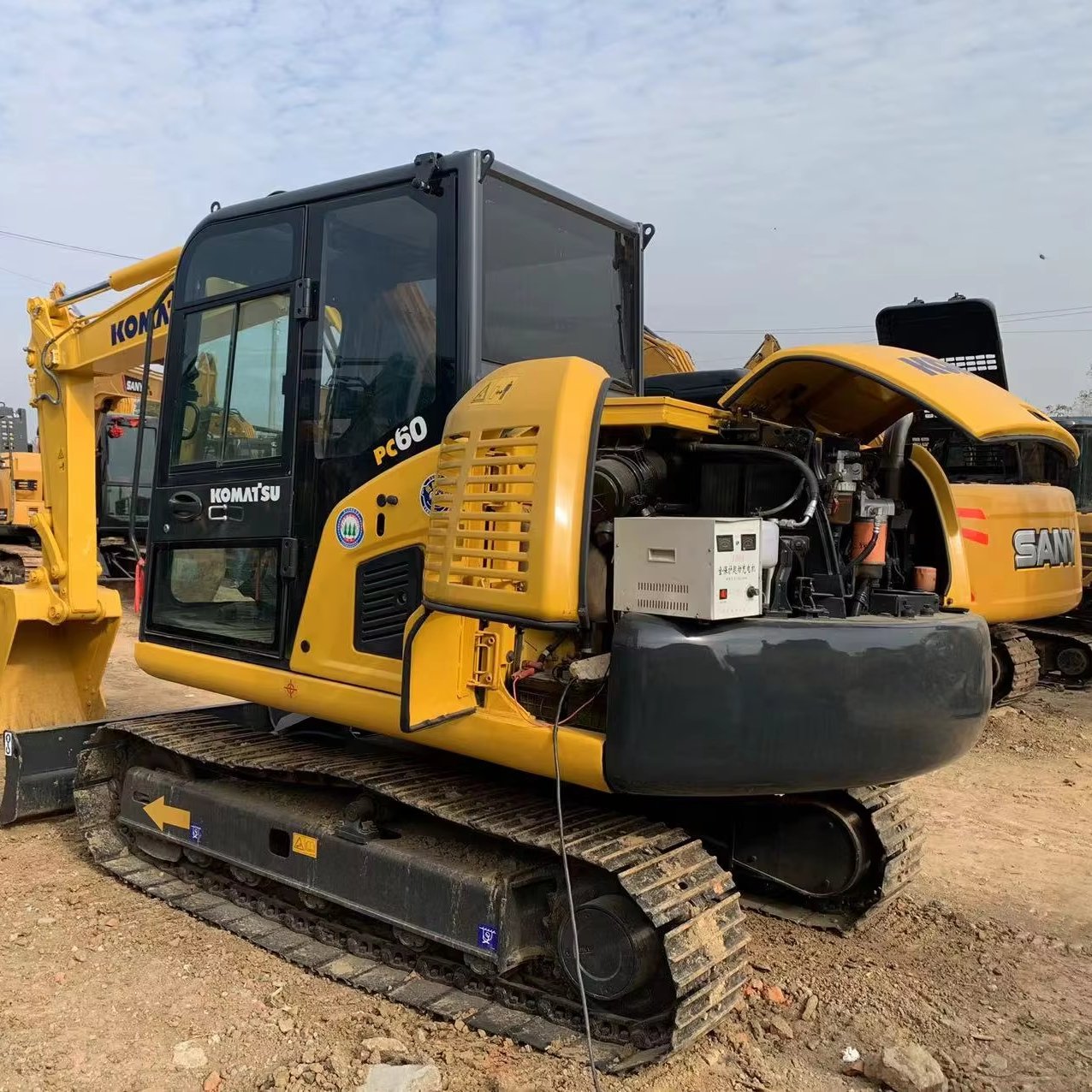 High Quality Used Komatsu PC60 6-Ton Excavator in Original Condition Direct from Japan for Sale