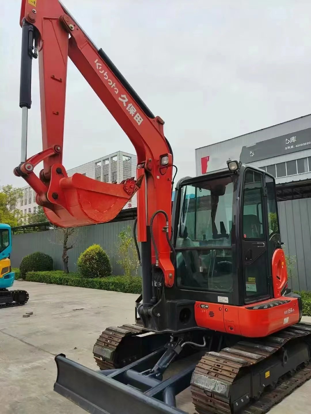 Second Hand Kubota Kx155 Excavator Original Japan Low Price Earth Digger Machine Used Kubotakx155 for Sale