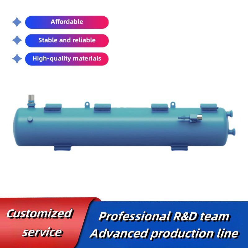 Bitzer's Used Semi-Hermetic Shell Tube Water-Cooled Condenser Copper Material Construction Cooling Unit