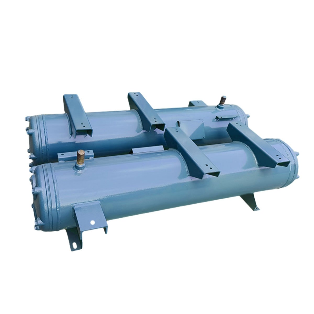 Bitzer's Used Semi-Hermetic Shell Tube Water-Cooled Condenser Copper Material Construction Cooling Unit