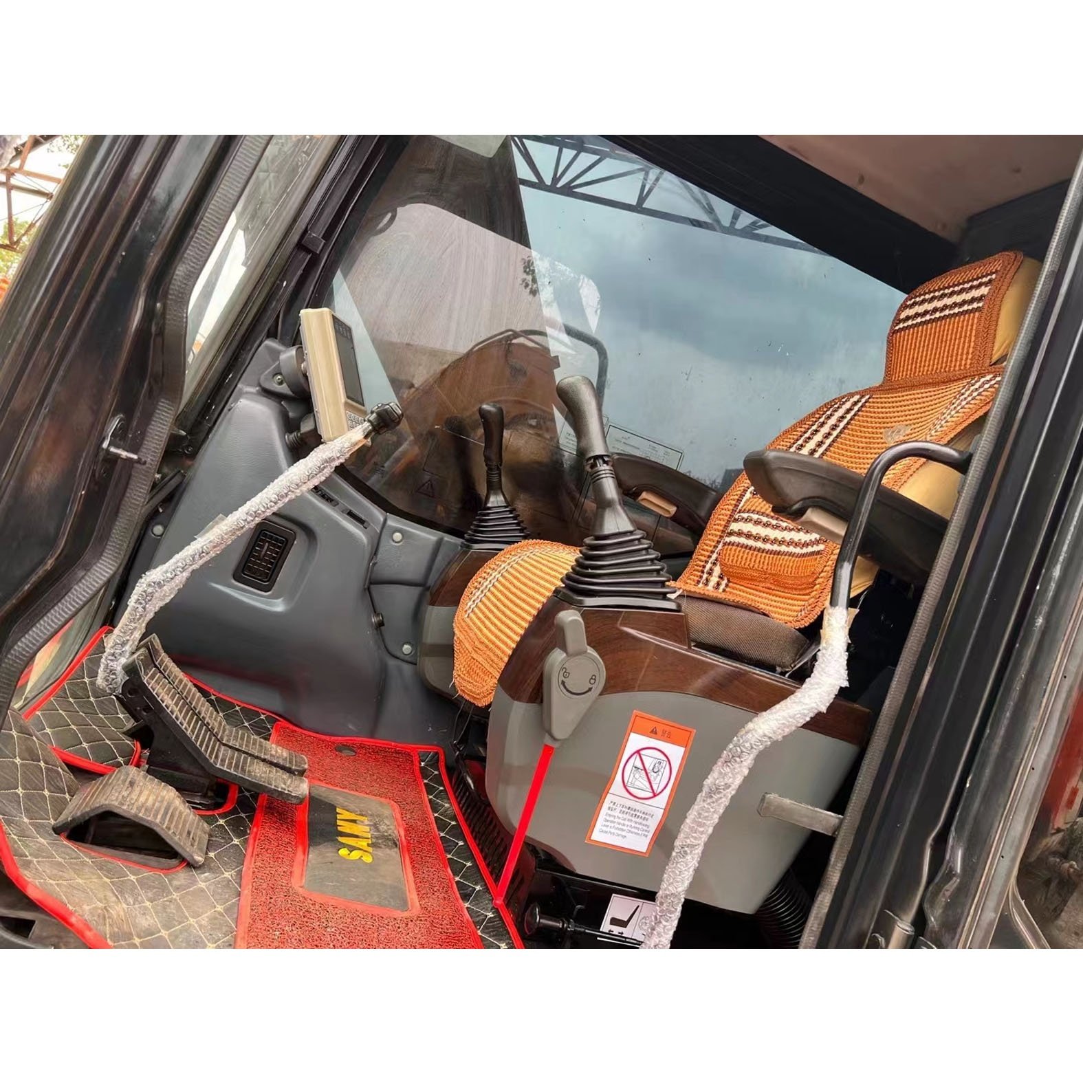 Second Hand SANY 155C pro Excavator Earth Digger Machine Good Condition Low Price Used Sany 155cpro 155C Excavator in sale