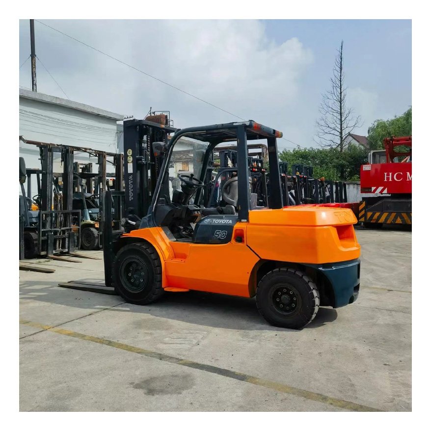 fd50 toyota used Toyota 5ton forklift FD50, secondhand toyota FD30 forklift 5ton original Japan Used lift truck 5 ton