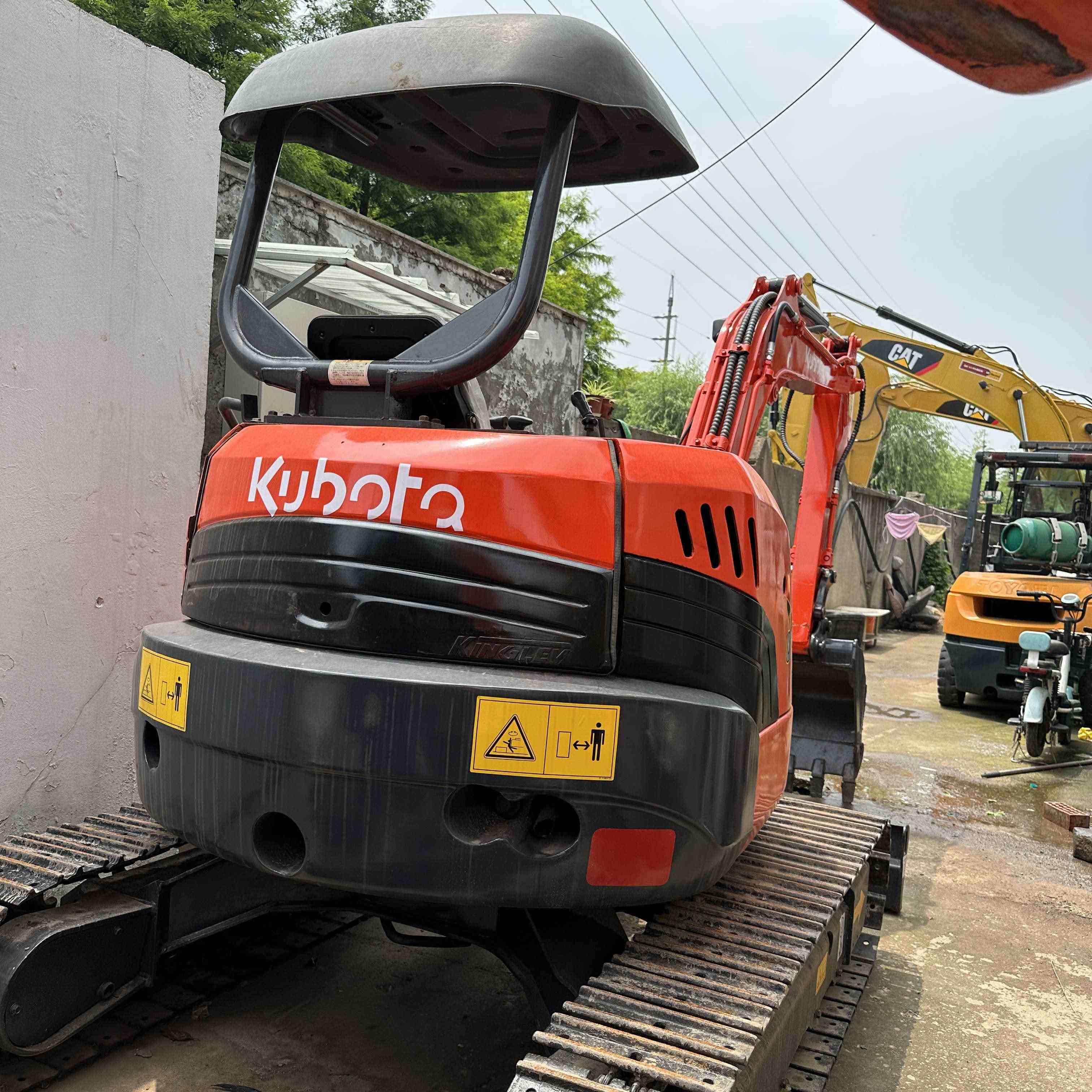 Besting Selling second hand Kubota U35 3.5tons mini small excavator factory sell machine in good condition