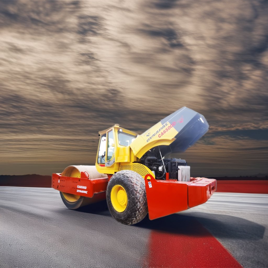 Hot Sale 100% New Used DYNAPAC CA6500D Road Roller 20ton Construction Machinery with 150kw New Deutz Engine Motor Low Price
