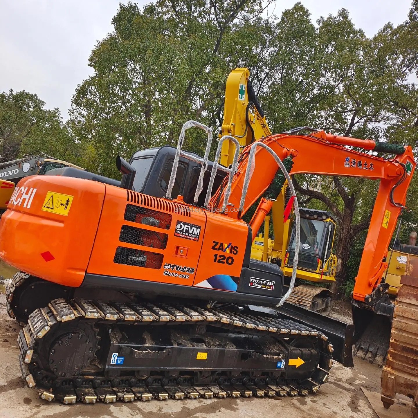 Original Japan Hitachi ZX120 Excavator Low Price Used Hitachi Excavator in Good Condition