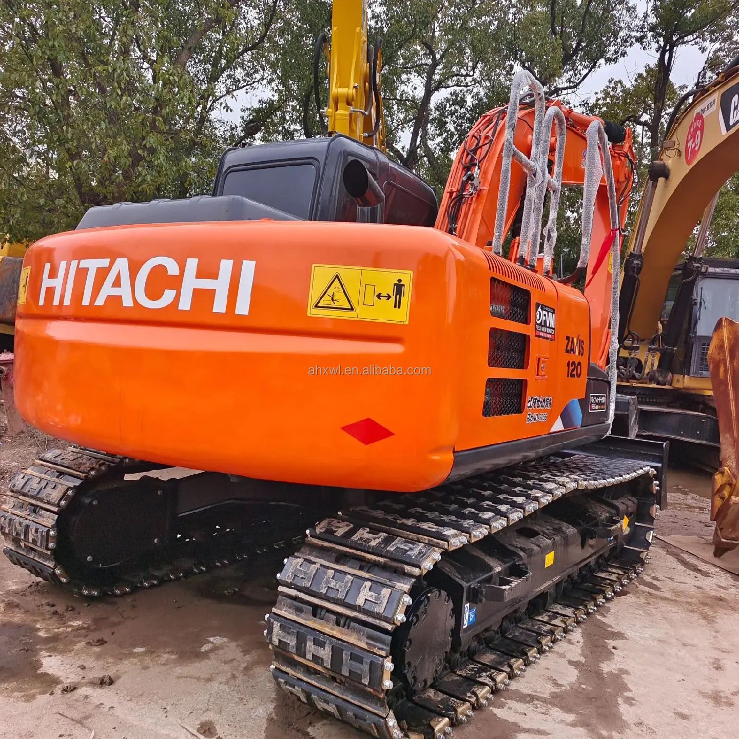 Original Japan Hitachi ZX120 Excavator Low Price Used Hitachi Excavator in Good Condition