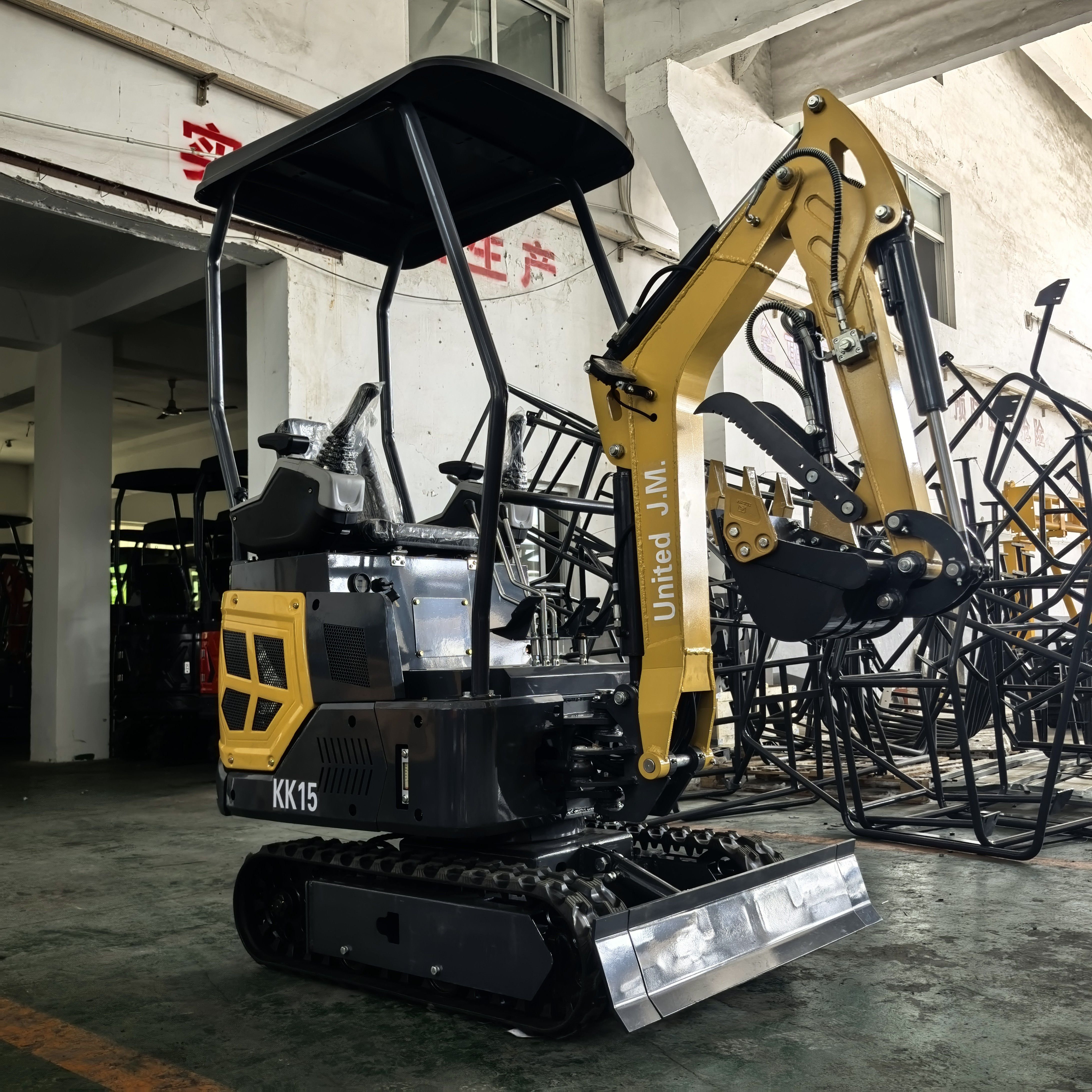 FREE DELIVER EPA mini excavator 2 ton 1 ton 3.5 ton excavator mini bagger japan Engine 1.5 ton to US with CE mini-excavator
