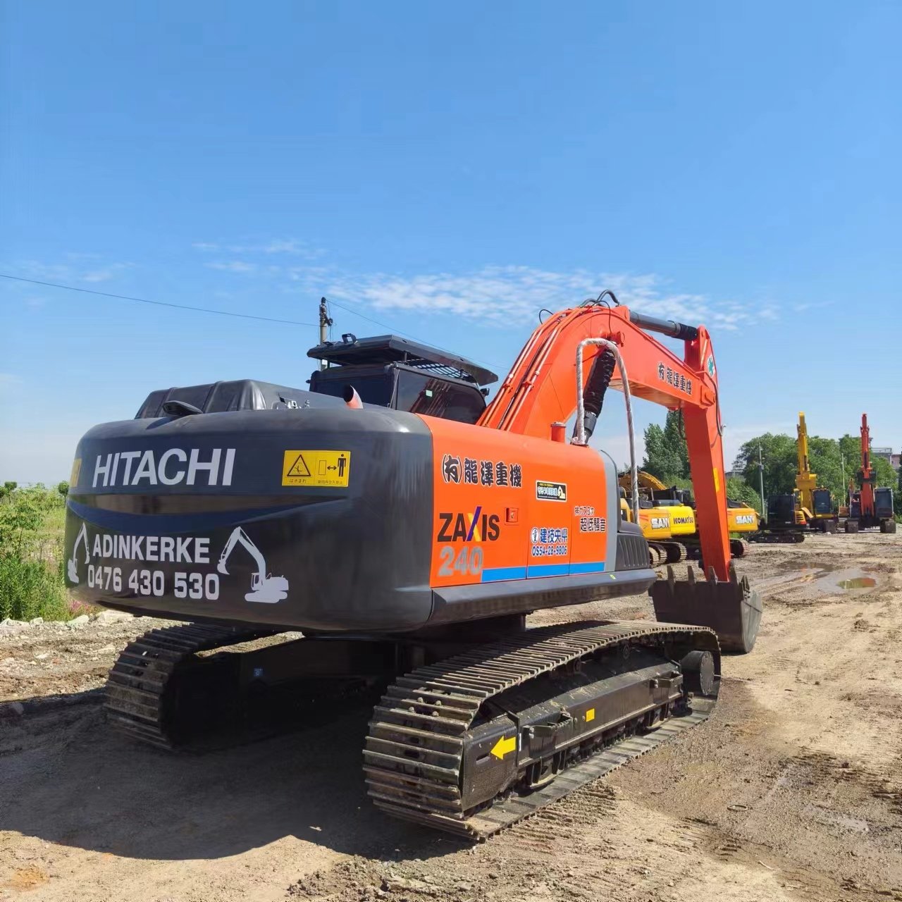 90% New Hot Sale Used Hitachi 240 hitachi ZX240 Machinery High Efficiency Low Working Hours Used Hitachi