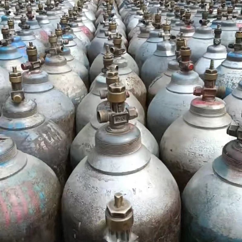 Used oxygen, nitrogen, and argon cylinders with low quality