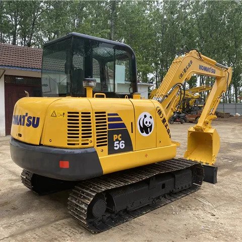 Secondhand japan Original Mini Excavator KOMATSU PC56 /KOMATSU PC56 with cheap price good condition For Sale