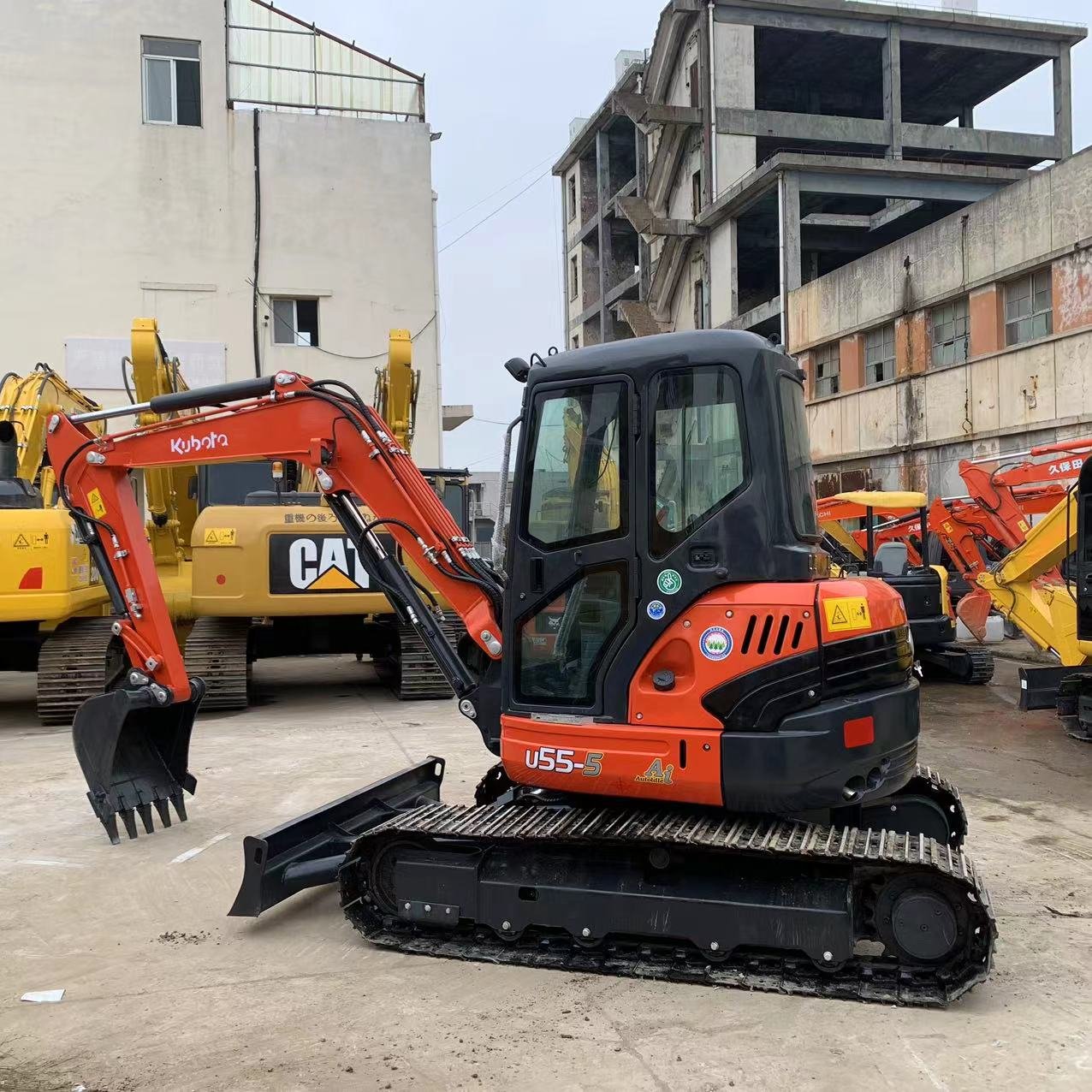 Mini Excavator used Kubota U55 Excavator Kubota with cabin Used U35 KX155 Excavator Kubota U55-4 for sale