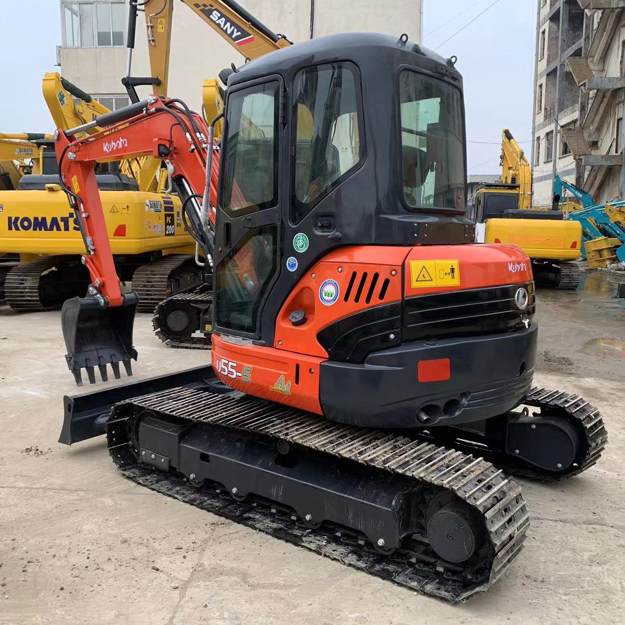 Mini Excavator used Kubota U55 Excavator Kubota with cabin Used U35 KX155 Excavator Kubota U55-4 for sale